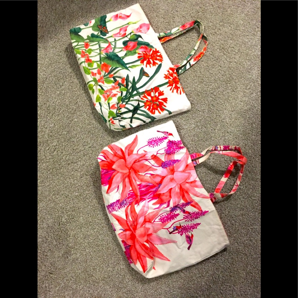 Two Beautiful Beach Totes